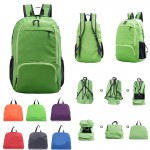 Foldable Outdoor Backpack Logo Imprinted