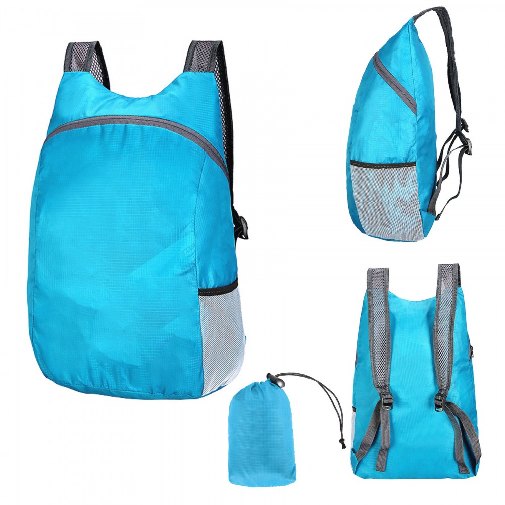 Outdoor Waterproof Ultra Light Portable Folding Backpack Logo Imprinted Outdoor Waterproof Ultra Light Portable Folding Backpack Logo Imprinted