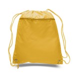 Logo Branded Polyester drawstring backpack