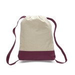 Canvas Sports Backpack with Logo