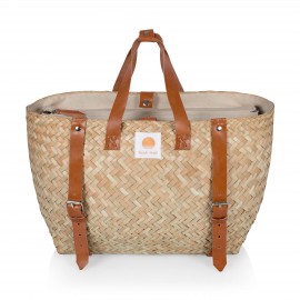 Custom Hermosa Woven Beach Cooler Bag