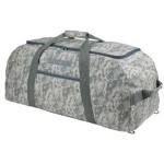 Logo Branded Digital Camouflage Duffle Bag/Backpack