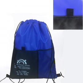 Custom Mesh Pocket Drawstring Backpacks