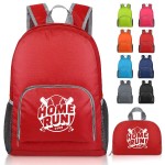 Outdoor Travel Sports Foldable Backpack with Logo