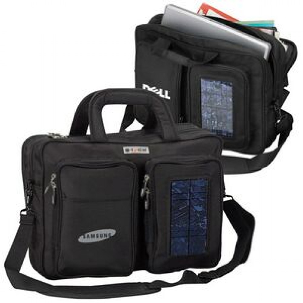 G-Tech Solar Computer Brief/Backpack with Logo