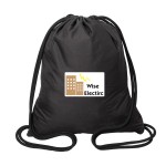 The Executive Drawstring Backpack Bag with Logo