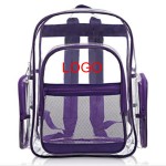 Custom Printed Clear School Backpack