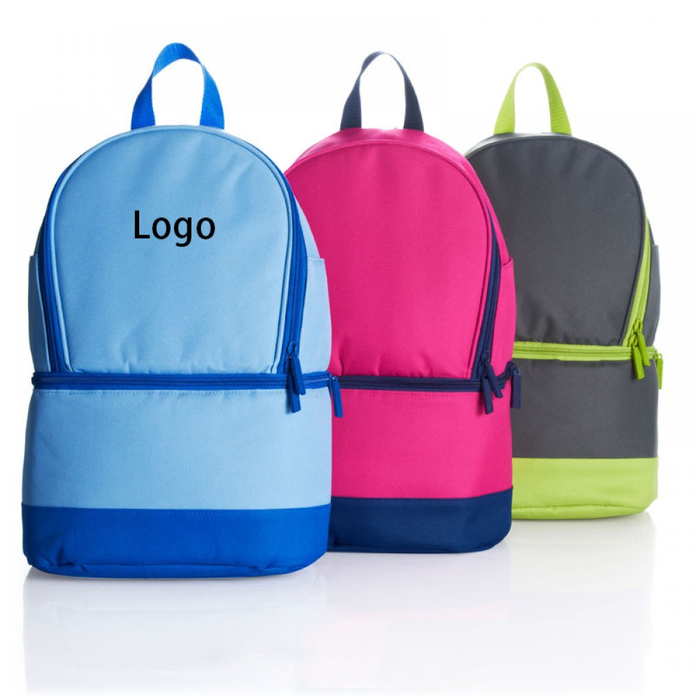 Insulated Cooler Backpack with Logo