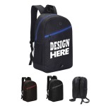 15.6 Inch Travel Laptop Backpack w/ Front Zipper Pocket with Logo