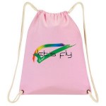Personalized "eGreen" Drawstring Pack