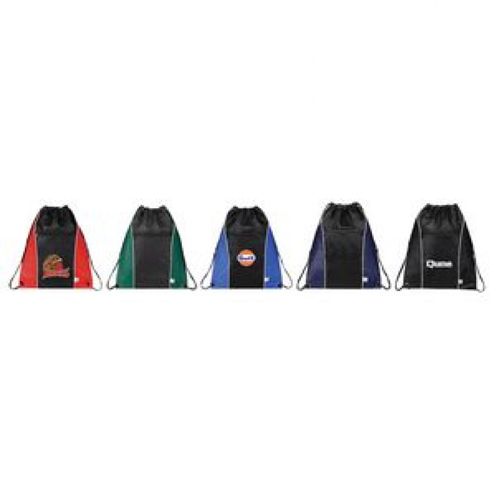 Logo Imprinted Intensity Drawstring Backpack Logo Imprinted Intensity Drawstring Backpack