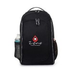 Logo Imprinted Altitude Computer Backpack - Black