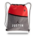 Two-Tone Drawstring Cinch Bag - 1 color (13" x 16.5") with Logo