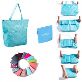 Jumbo Capacity Foldable Grocery Bag with Logo  Jumbo Capacity Foldable Grocery Bag with Logo
