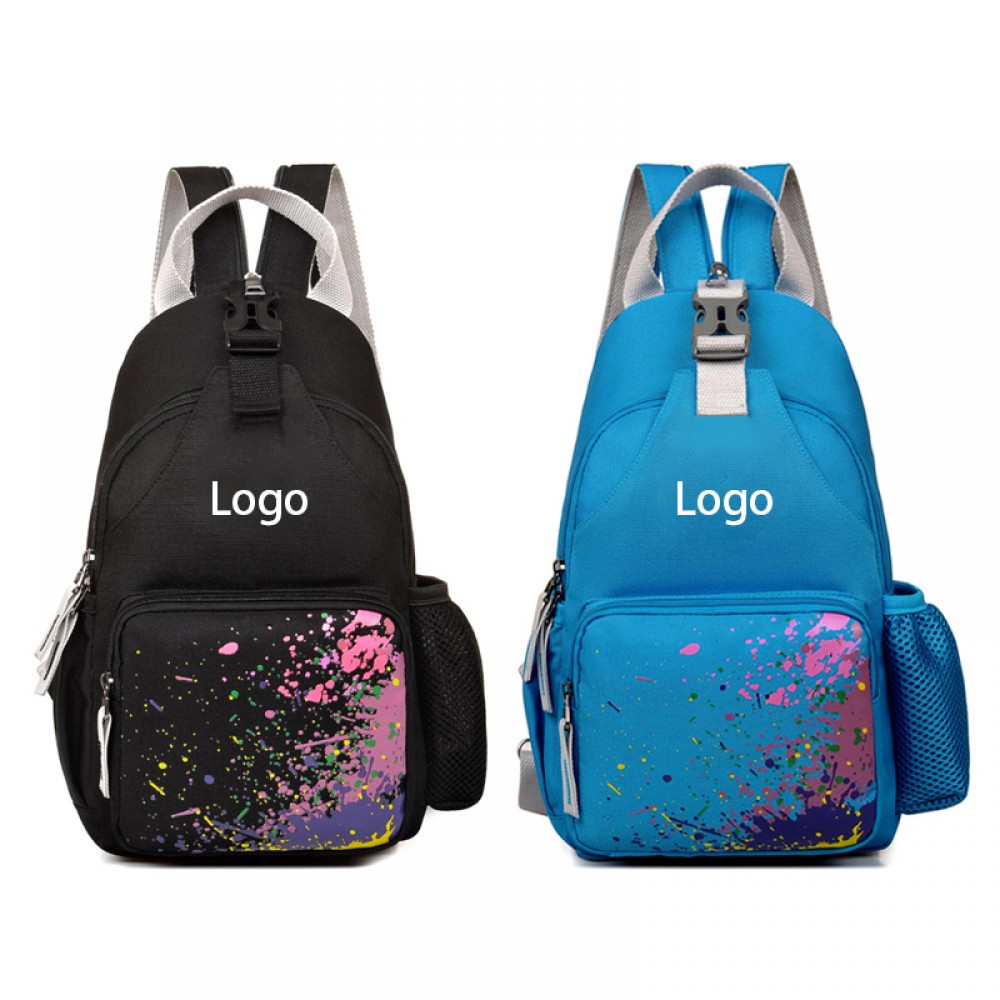 Customized Floral Waterproof Backpack