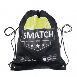 Promotional Customized Football Fan Drawstring Bag with Logo