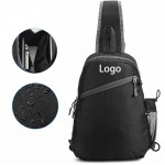 Waterproof Casual Sling Backpack with Logo
