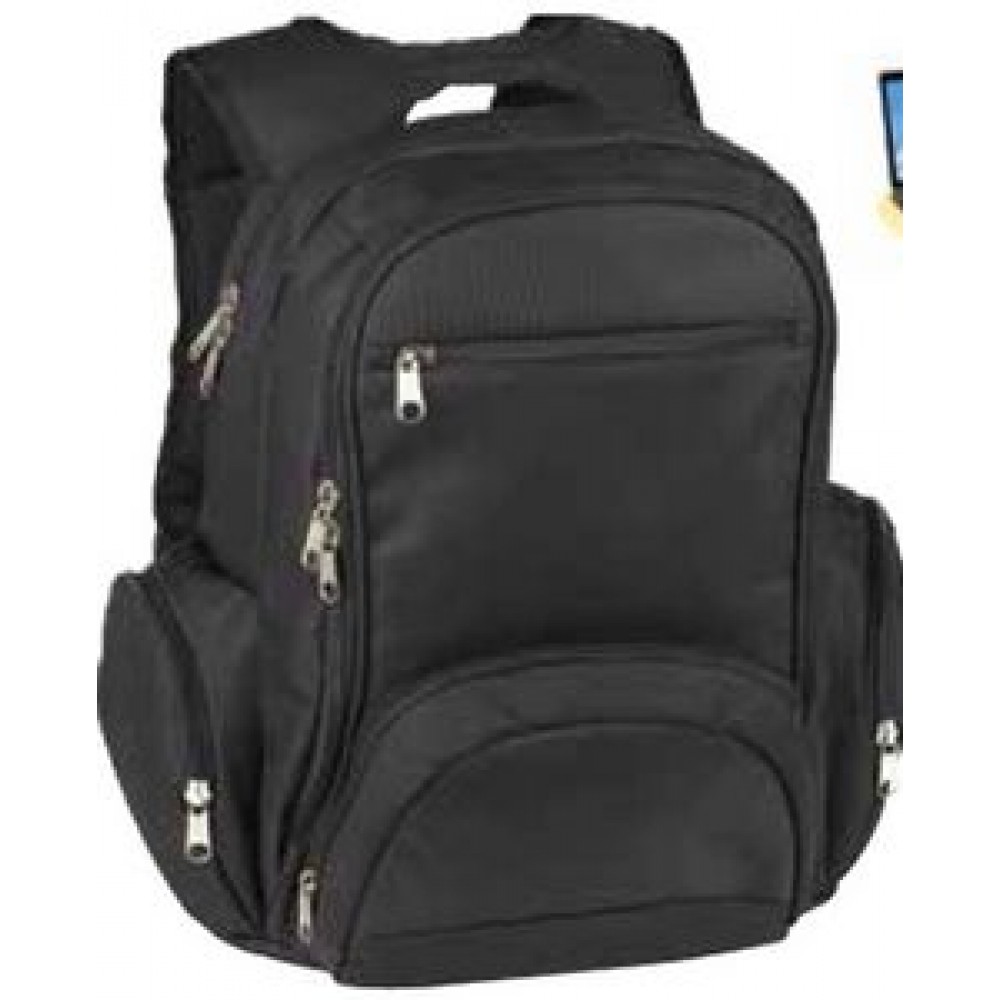 Explore Compu-Backpack w/Multiple Organizer Pocket with Logo