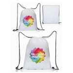 Customized Sublimation Drawstring Bags