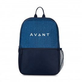 Astoria Backpack - Navy Blue Custom Printed