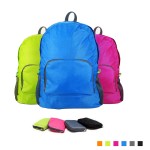 Custom Embroidered Foldable Double Shoulder Oxford Cloth Backpack