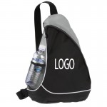 Custom Unisex Sling Bag Crossbody Backpack Waterproof Chest Shoulder Bag Daypack for Hiking Walking Biking