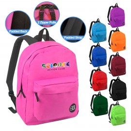 Custom Embroidered Best Value 17" Backpack