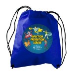 Personalized The Recruit - Non-Woven Drawstring Backpack- Digital Imprint