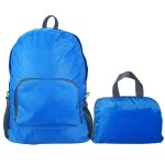 Custom Printed Lightweight Foldable Travel Zipped Backpack