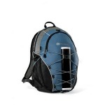 Custom Embroidered Expedition Computer Backpack - Steel Blue-Black