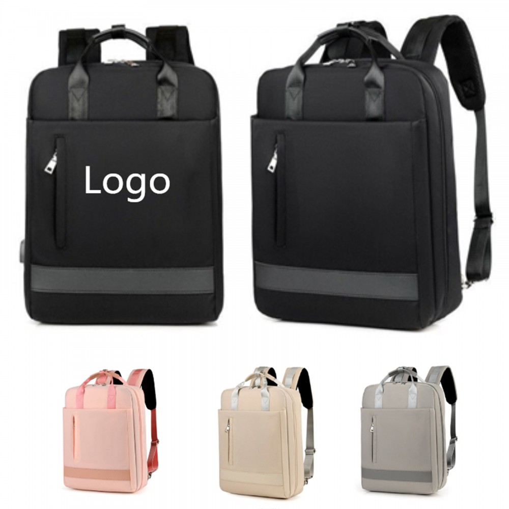 Laptop Backpack with Logo