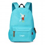 Customized Rabbit Embroidery School Backpack