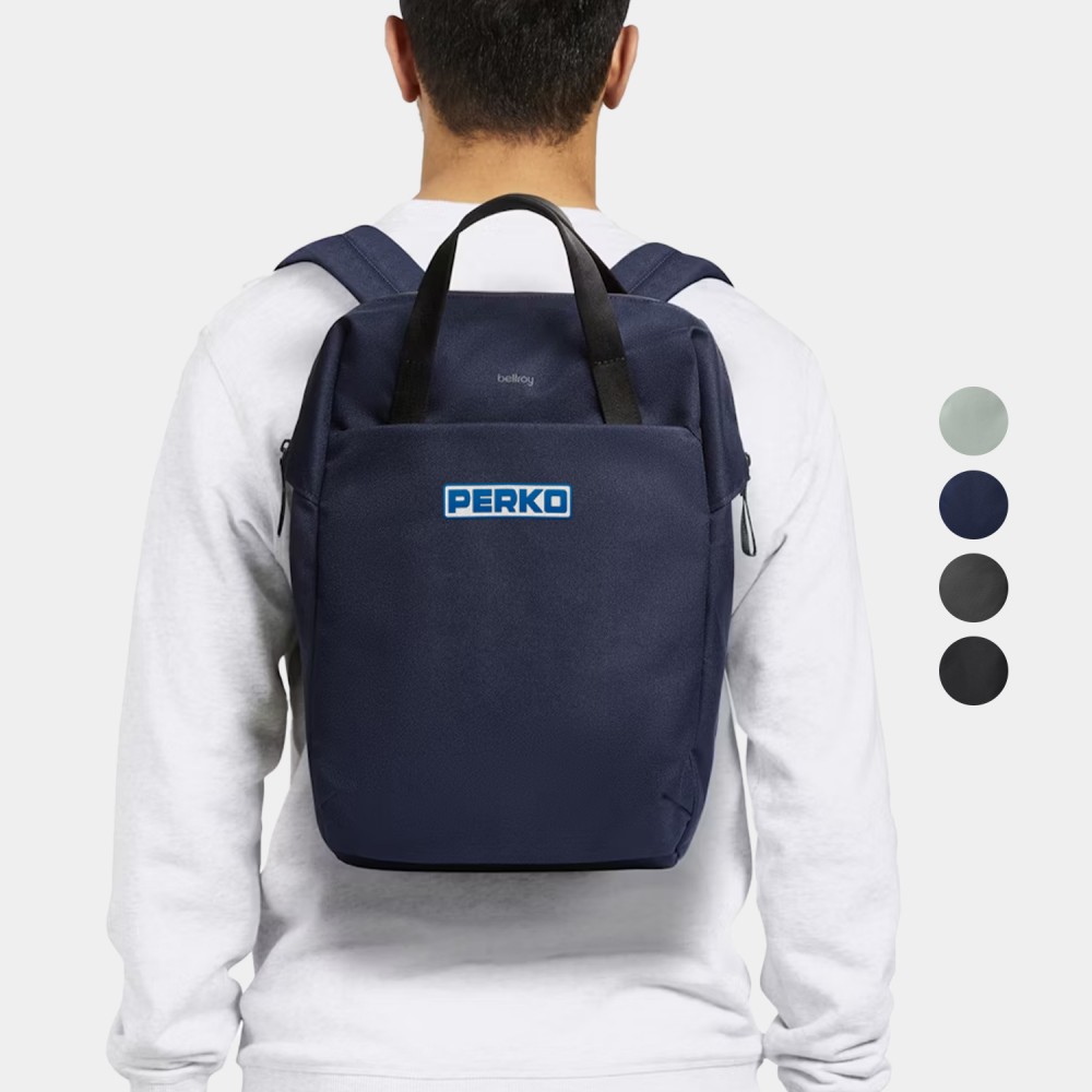Logo Branded Bellroy Via Workpack 18L Sleek Laptop Backpack