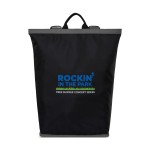 Camden Backpack - Black Custom Printed
