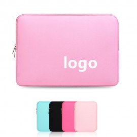 Waterproof Padded Laptop Sleeve With Zippered Closure with Logo  Waterproof Padded Laptop Sleeve With Zippered Closure with Logo