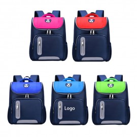 Waterproof Kids School Backpack with Reflective Strip with Logo  Waterproof Kids School Backpack with Reflective Strip with Logo