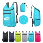 Waterproof Foldable Travel Backpack with Logo