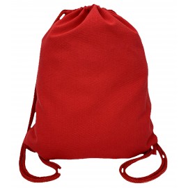 Customized Drawstring Backpack - Red