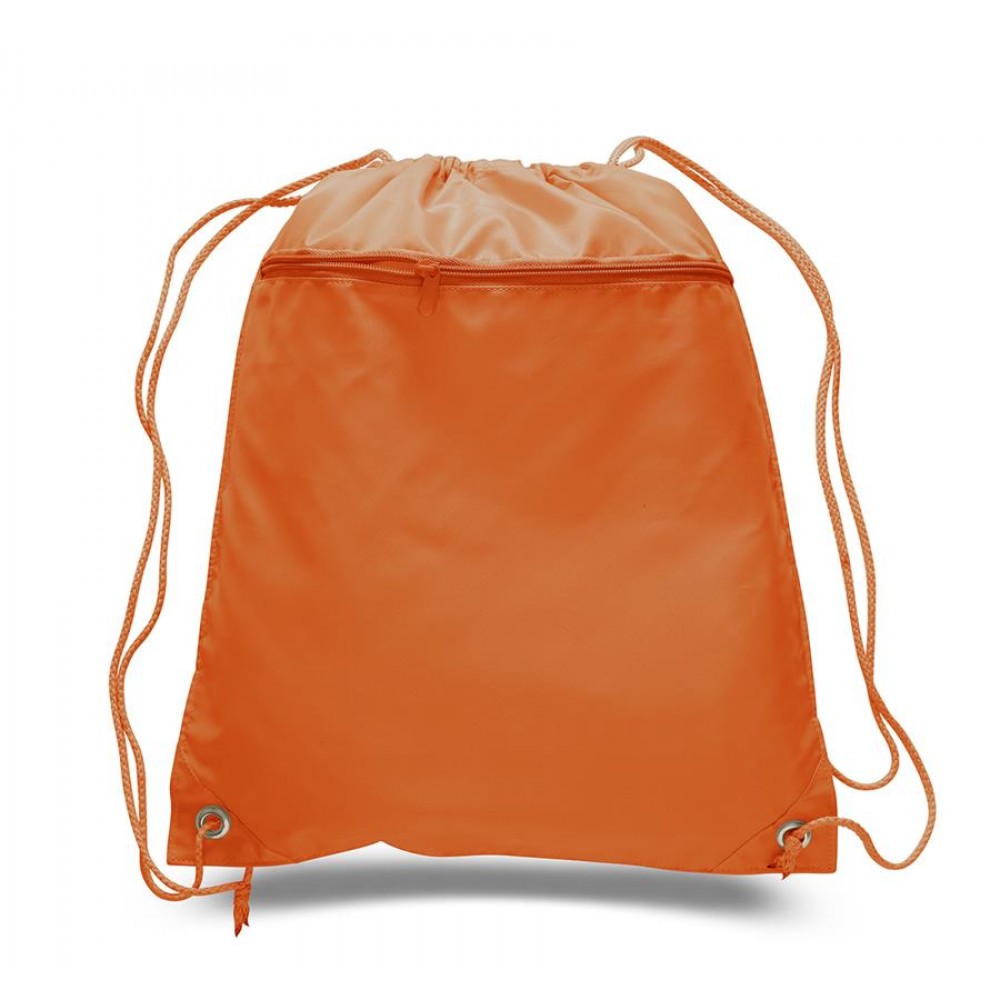 Custom Polyester drawstring backpack
