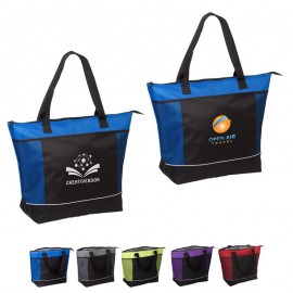 Custom Printed Porter Shopping Cooler Tote  Custom Printed Porter Shopping Cooler Tote