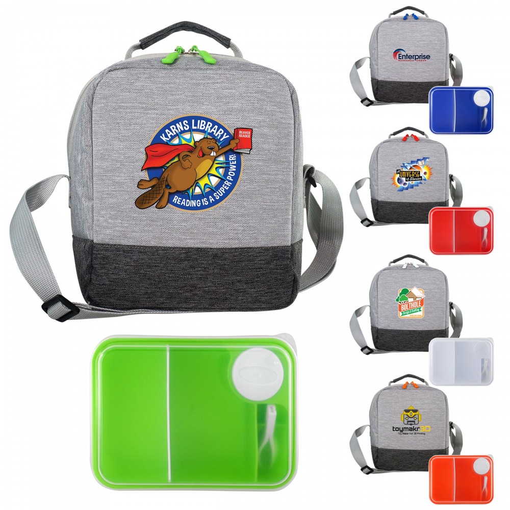 Logo Imprinted Bay Handy On The Go Lunch Kit