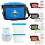 Personalized Ridge Nested Seal Tight Bagged Cooler Set