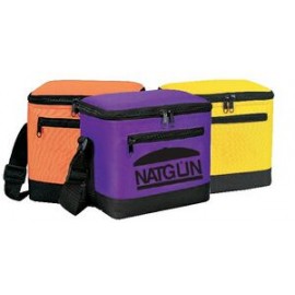 Two Tone 6 Pack Cooler Custom Printed