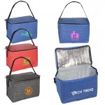 Branded 6-Pack Tonal Non-Woven Cooler Bag
