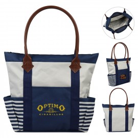 Paradise Boat Tote Bag with Logo