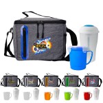 Promotional Soup & Salad Oval Cooler Lunch Set
