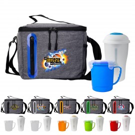 Promotional Soup & Salad Oval Cooler Lunch Set