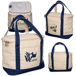 Branded Cotton Cooler Lunch Tote