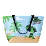 Branded Custom 200g Double Layered Laminated Non-Woven Beach Bag 22"x13"x6"