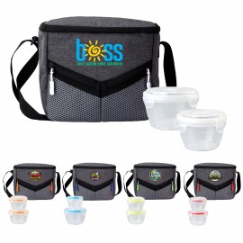 Victory Nested Lunch Cooler Set with Logo